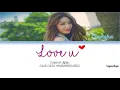 Chungha(청하) - Love U [Color coded lyrics_Han/Rom/Eng]