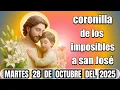 Lagu CORONILLA DE LOS IMPOSIBLES A SAN JOSE π Haz posible lo imposible π Martes 28 de octubre 2025 π