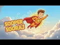 Lagu Sooper Sooraj Is Here! ☀️ Superhero Song for Kids | ABCs, 123s \u0026 Nursery Rhymes