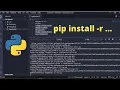 How to install multiple packages with a single command Python Hacks