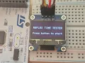Reaction timer on STM32F466RE