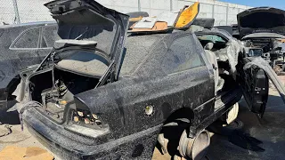 1995 BMW M3 at Picknpull Junkyard in Modesto California
