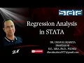 49 Regression Analysis in STATA Dr Dhaval Maheta