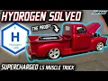 Hydrogen Powered Muscle Truck The Future is HERE Supercharged LS Classic With Zero Emissions