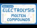 Electrolysis Part - Basics and Molten Compounds