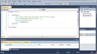 Visual Basic Tutorial 06 Comments And Whitespace