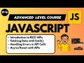 JavaScript API Tutorial in Hindi Fetch API Async Await JavaScript tutorial in Hindi 2025