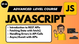 JavaScript API Tutorial in Hindi Fetch API Async Await JavaScript tutorial in Hindi 2025