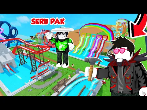 Video Thumbnail: KITA MEMBANGUN WAHANA AIR UNTUK JADI KAYA DI ROBLOX!!!