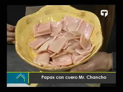 Papas con cuero Mr. Chancho