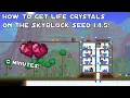 How to get Life Crystals on Skyblock Seed in Terraria 1 4 5