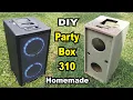 Download Lagu Diy  homemade party box  bluetooth speaker | how to make jbl  party box 310