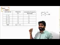 Statistics - Mean Median Mode for a grouped frequency data