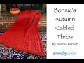 Bonnie s Autumn Cabled Throw