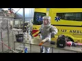 Corona | De ambulance ontsmettingsstraat