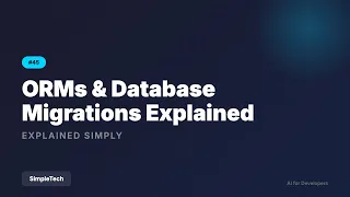 ORMs Database Migrations Explained - Prisma Models Type Safety Full Stack Development