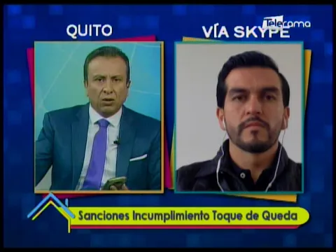 Sanciones incumplimiento toque de queda 