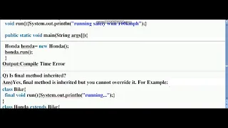 FINAL keyword in java - java tutorial-18
