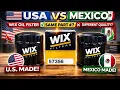 USA vs Mexico WIX Filters Same Part Different Quality