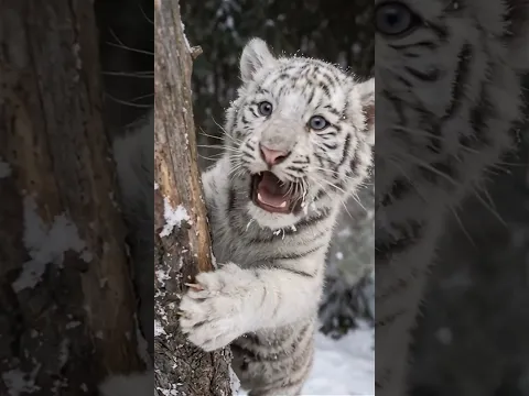White Tiger Cub EP.1 - The Snow Leopard Who Chose to Protect an Orphaned Tiger Cub