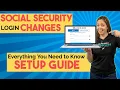 Social Security Login Changes Revealed