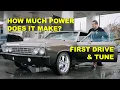 LS Swap Chevy Chevelle First Drive Tune - How Much Power is Too Much