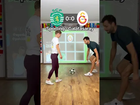 UCL 🏆⚽️ Sporting Lisbon 🇵🇹 vs Galatasaray 🇹🇷😳 #championsleague #shorts #youtube @aguskafree
