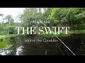 Fishing The northern reaches of the Swift River in Massachusetts