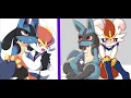 lucario x cinderace Edit Requested by otaku
