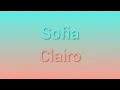 Download Lagu Clairo - Sofia