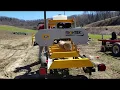 Frontier OS27 Sawmill First Cuts