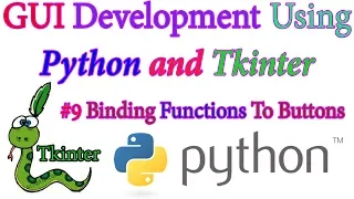 Binding functions to Buttons in a GUI - Python GUI using Tkinter In Hindi
