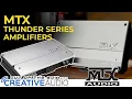 MTX Thunder Series Amplifiers Unboxing Overview - Out of the Box