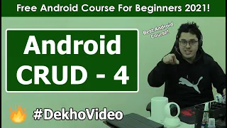 SQLite Android CRUD Updating Records Android Tutorials in Hindi