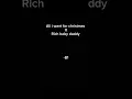 Lagu All i want for Christmas X rich baby daddy 