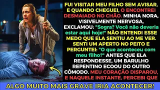 "Sogra? Por Que Veio Aqui?" Visitei Meu Filho Sem Avisar e o Encontrei Desmaiado! E Então...