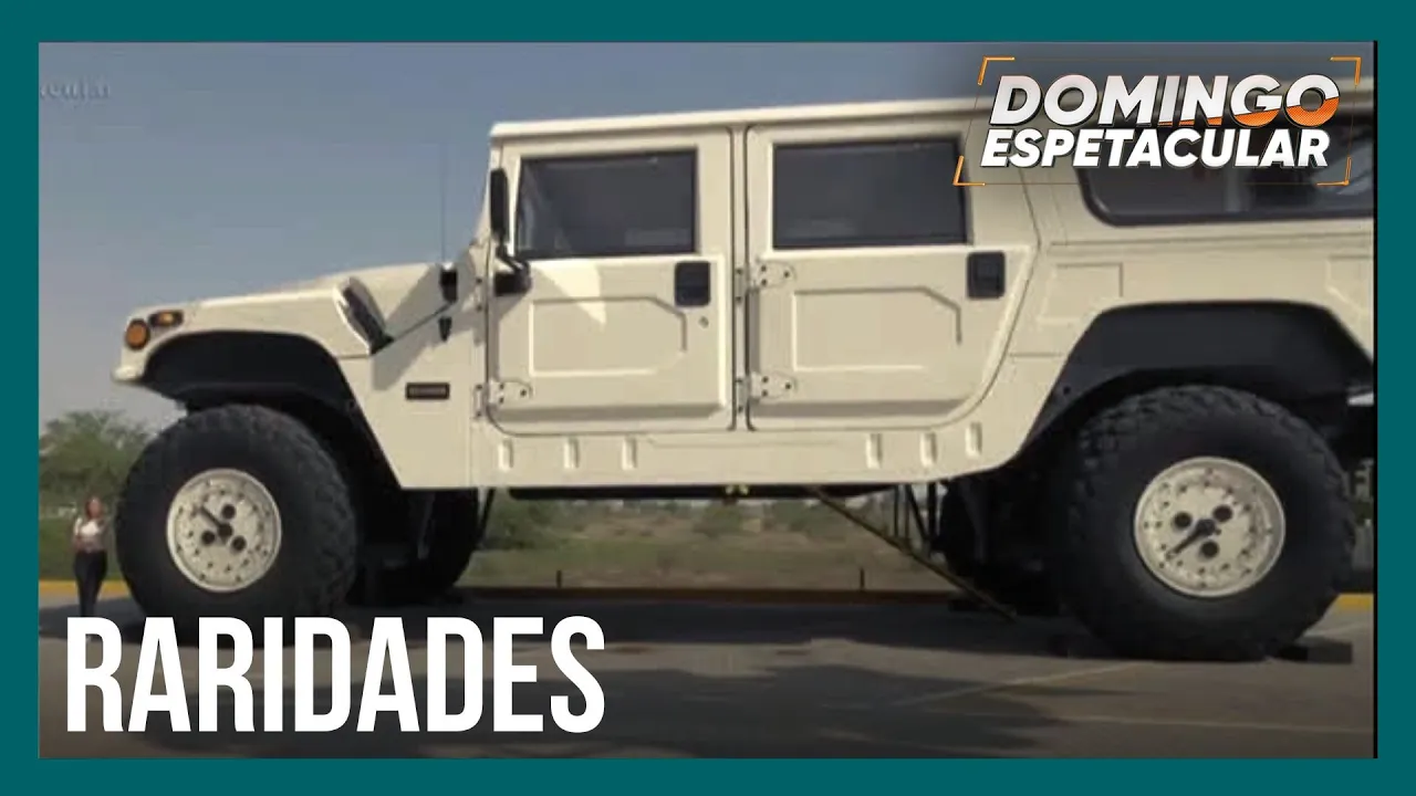 Máquinas gigantes! Conheça a coleção bilionária que reúne os maiores carros do mundo
