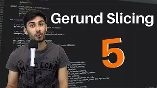 Hour of Python - Coding Challenge 5 Gerund Slicing