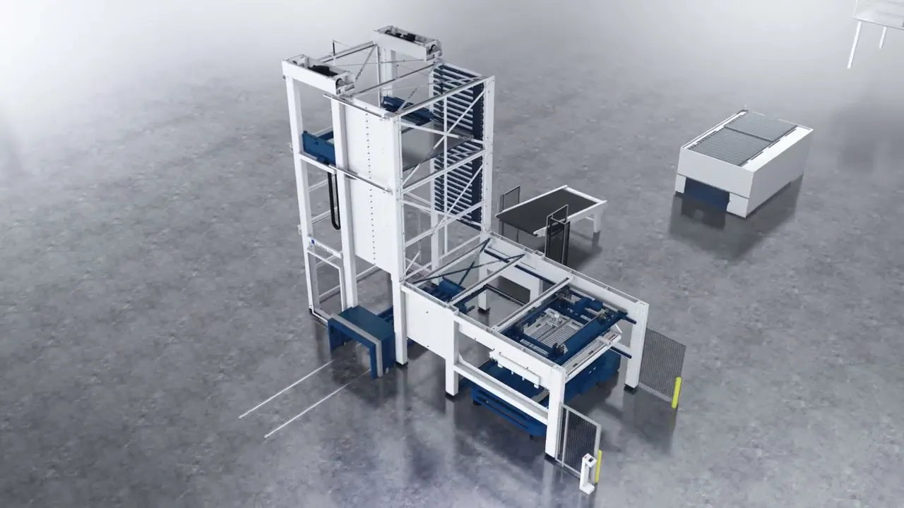 TRUMPF Machine animation video