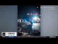 Street racing ends in violent crash