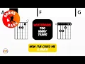 Download Lagu Whitesnake - Too Many Tears • Bass \u0026 Drums | Scrolling Guitar Chords \u0026 Lyrics