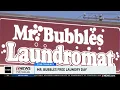 Free Laundry Day at Mr Bubbles Laundromat