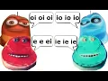 E e ei i m on vacation vs ie ie ie vs io io io blue larva