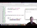25 C Programming - Array To Function