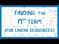 GCSE Maths - How to Write Expressions for the nth term of Arithmetic Sequences exams