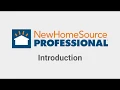 1 New Home Source Professional Training Introduction