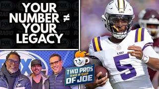 LSU Gave Jayden Daniels Number Away Was That Wrong l 2 PROS AND A CUP OF JOE