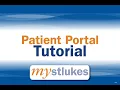 mystlukes Patient Portal Tutorial