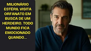 Milionário Estéril Visita Orfanato Em Busca De Um Herdeiro. Todo Mundo Fica Emocionado Quando...