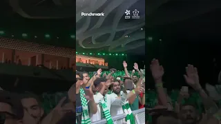 الفنان عايض و تفاعل جمهور الأهلي 